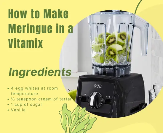 How to make Meringue in a Vitamix