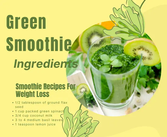 Vitamix Green Smoothie Recipes For Weight Loss